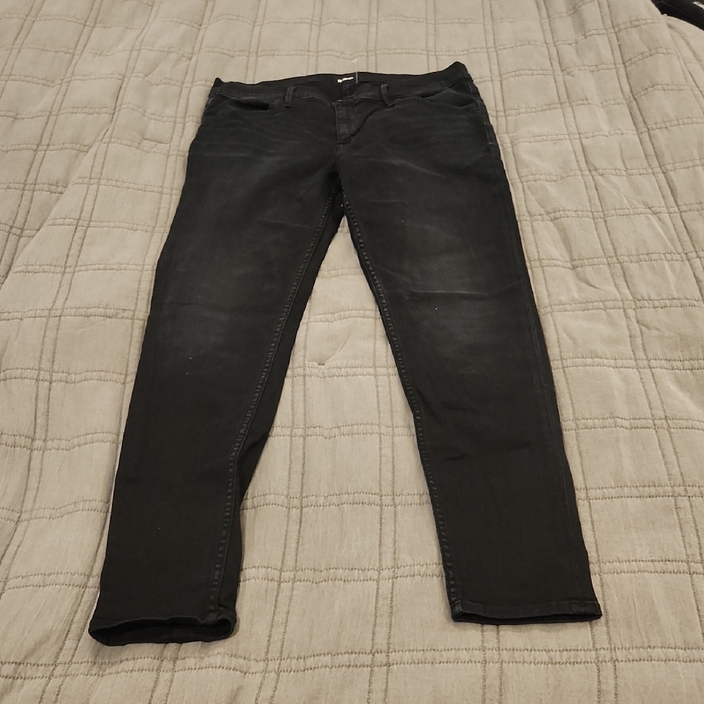 Hudson Jeans Women's Black "Lydia" Mid-rise Skinny Jeans Size 31!